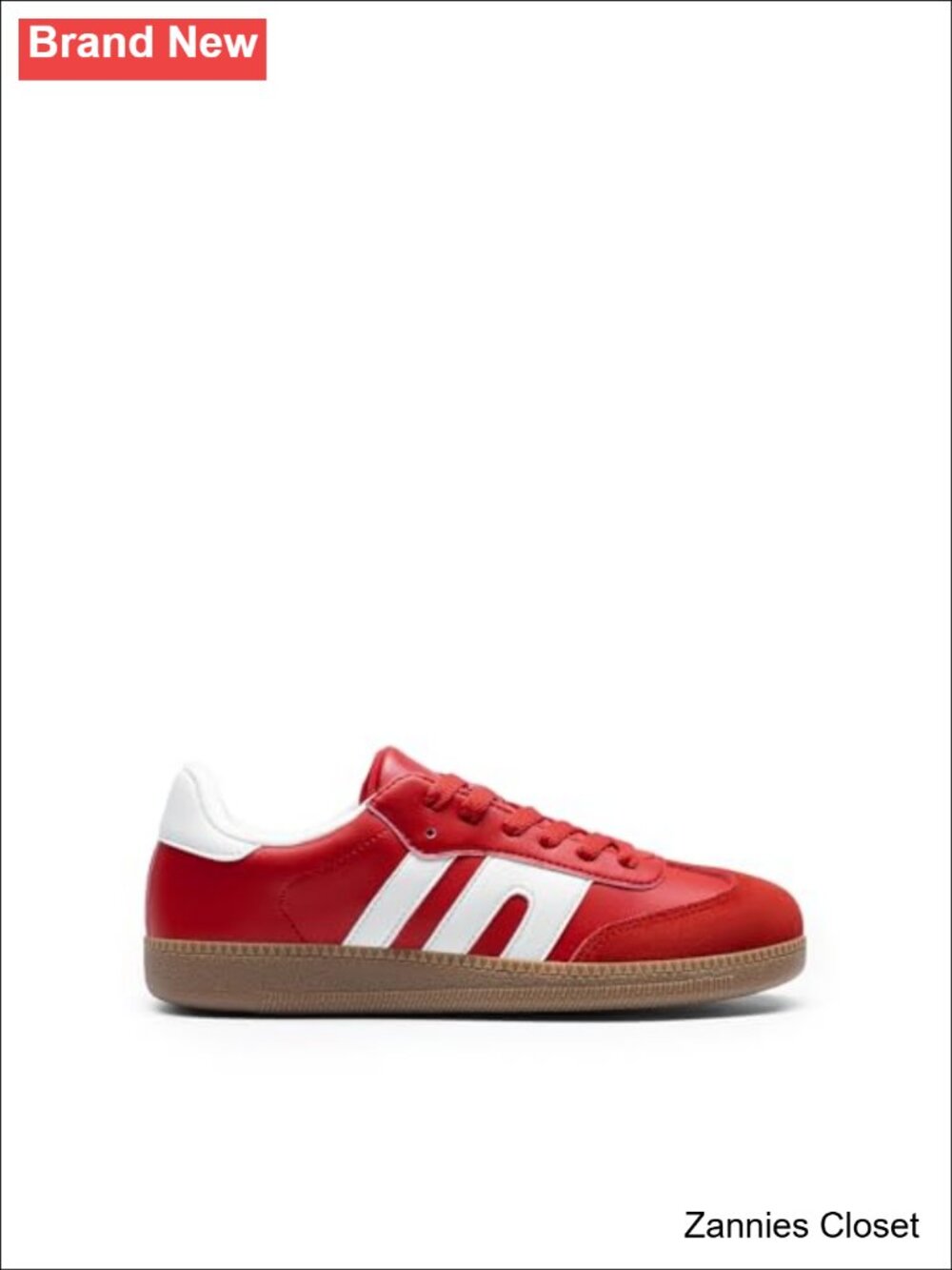 β¨ DREAM PAIRS Women's Retro Faux Suede & Vegan Leather Walking Sneakers - Picture 2 of 6
